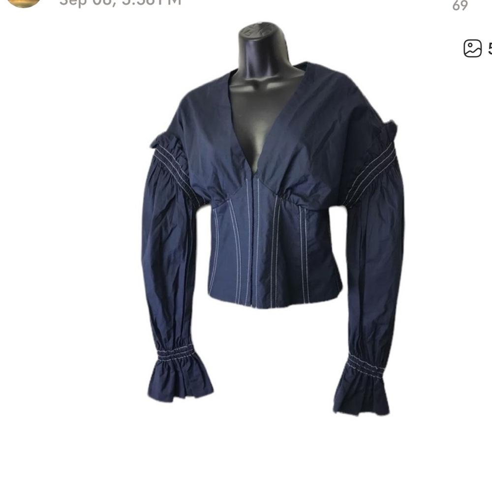 Jonathan simkhai corset top size 0